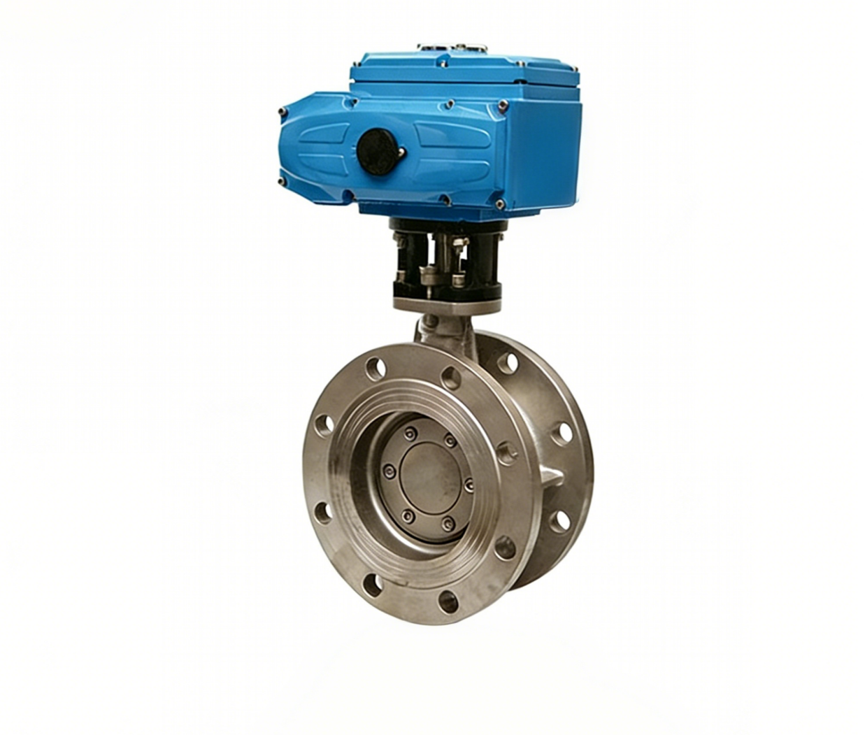 D943H Electric Flanged Butterfly Valve